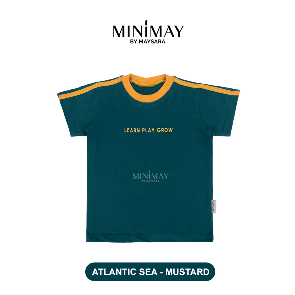MINIMAY Kaos Sholuder Stripe