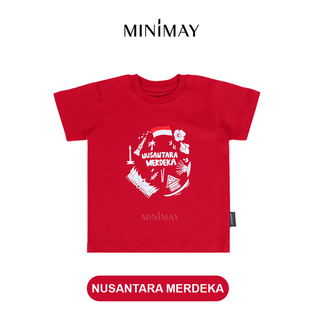 MINIMAY Kaos Anak Merah Putih