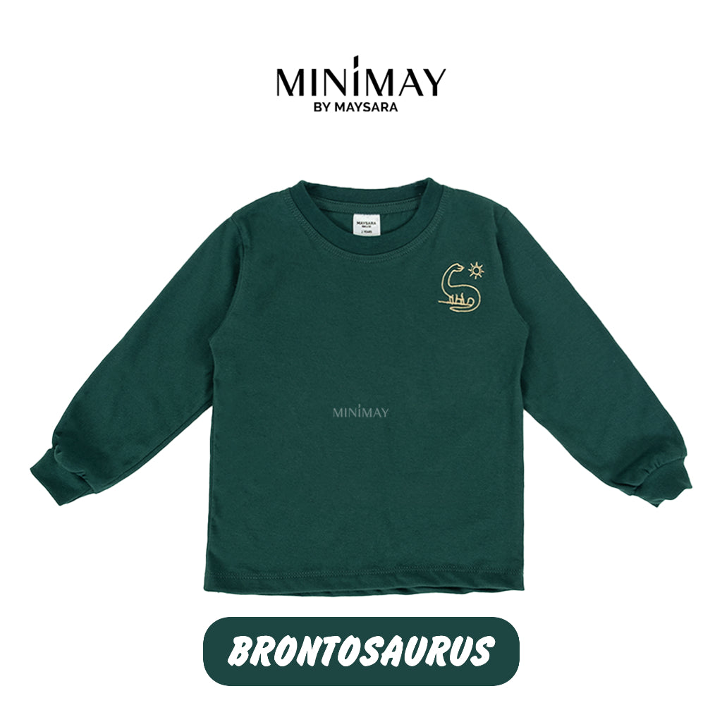 MINIMAY Kaos Lengan Panjang Dino