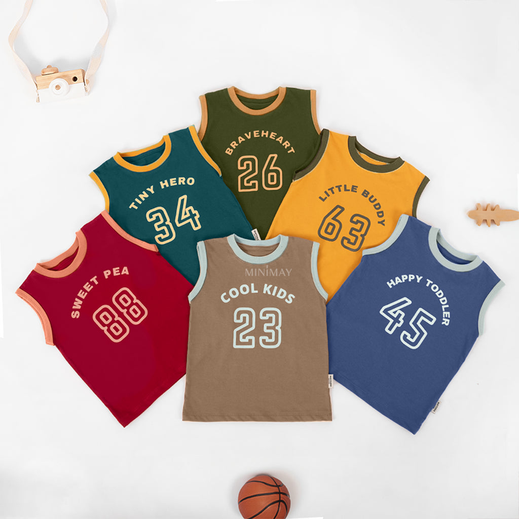 MINIMAY Kaos Singlet Basketball