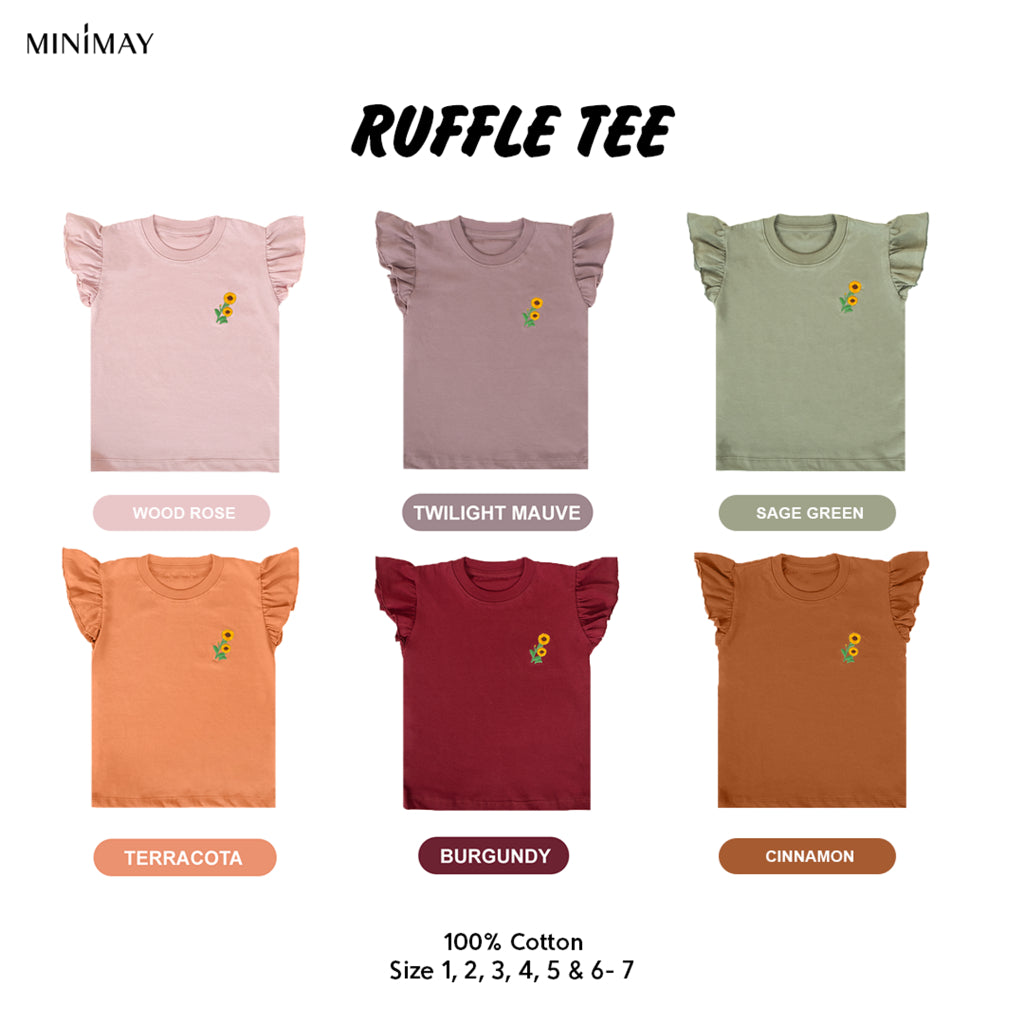 Kaos Ruffle Tee