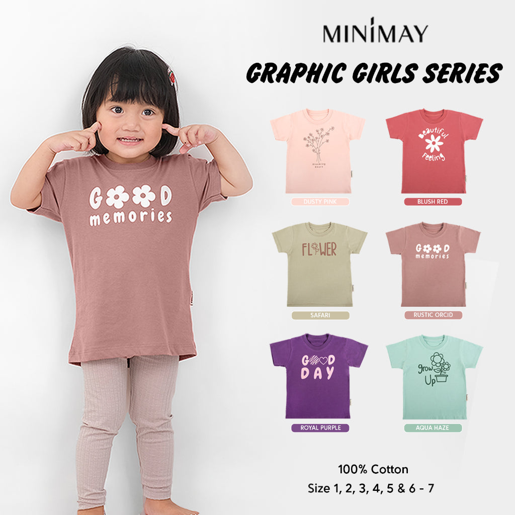 MINIMAY Kaos Graphic Girls Series GTGS