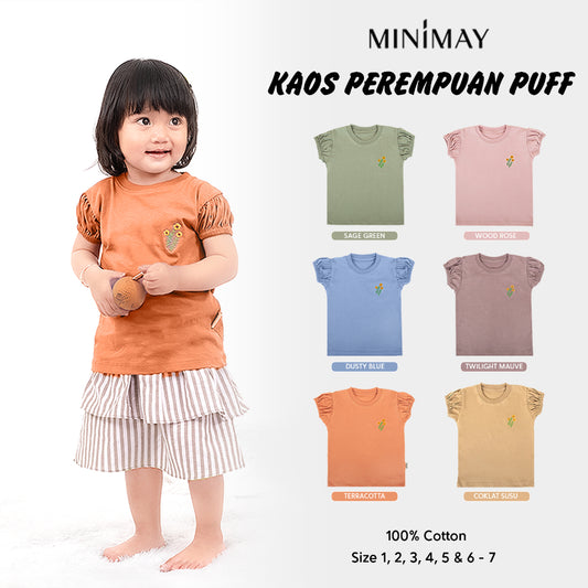 MINIMAY Kaos Perempuan Puff Tee
