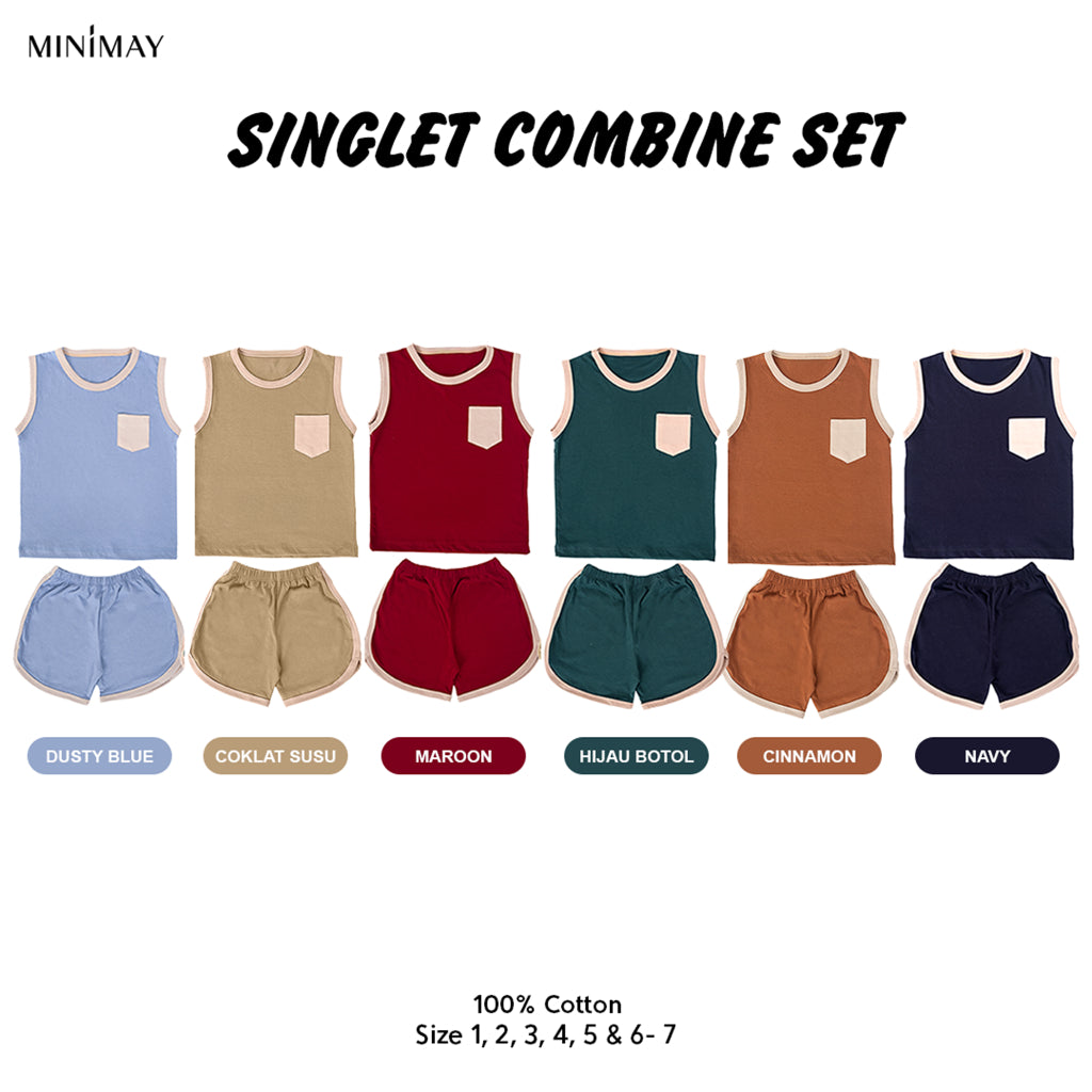 MINIMAY Singlet Combine Set SLT Combine