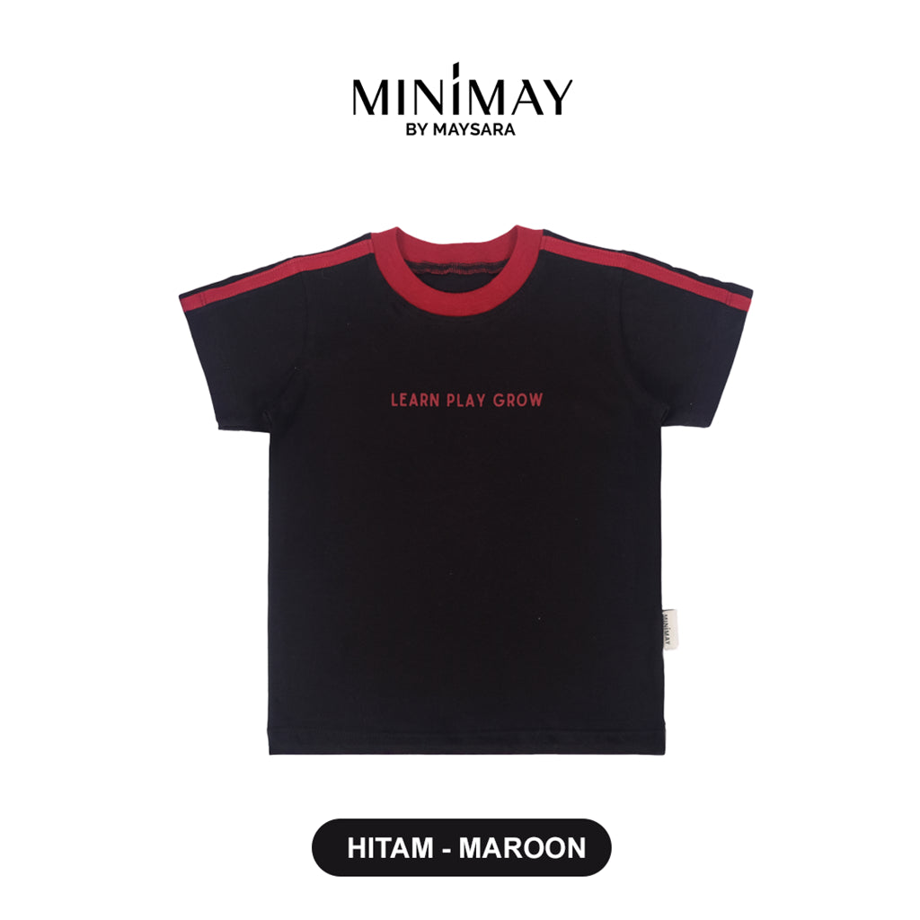MINIMAY Kaos Sholuder Stripe
