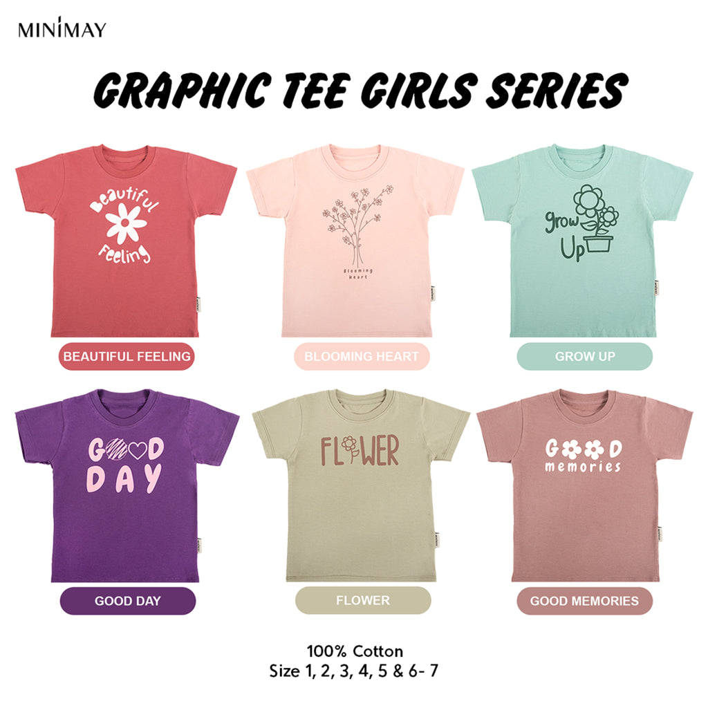 MINIMAY Kaos Graphic Girls Series GTGS