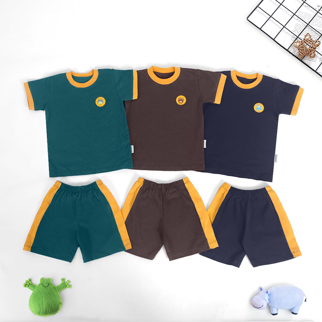 MINIMAY Setelan Patch Animal Set