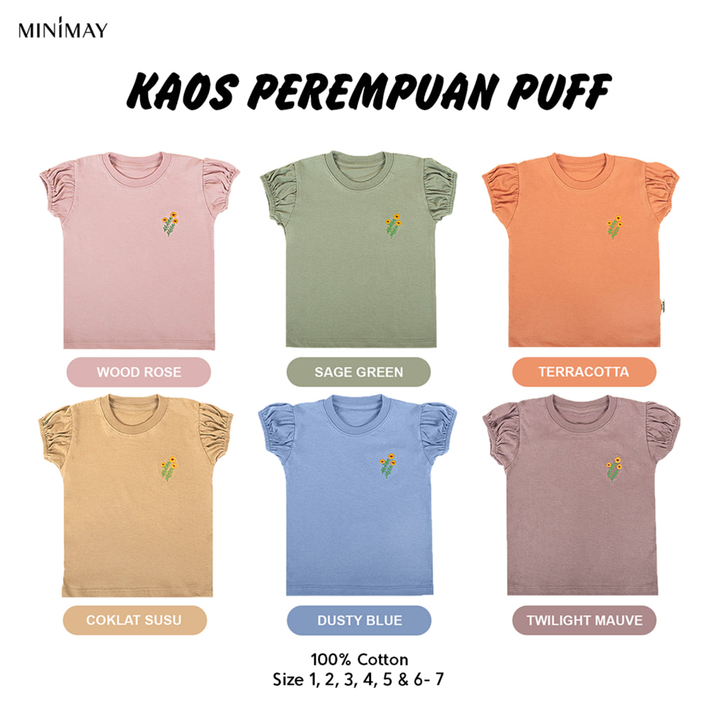 MINIMAY Kaos Perempuan Puff Tee