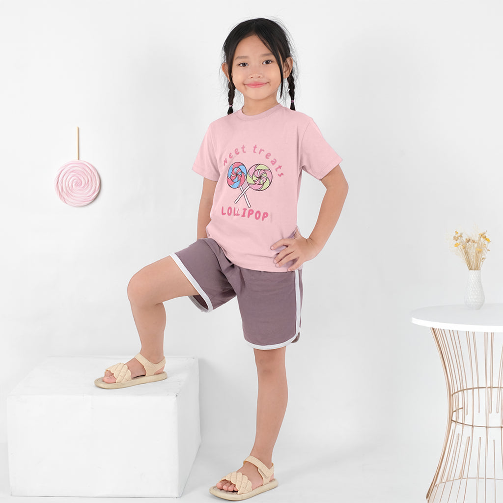 MINIMAY Celana Retro Anak White Line Retro