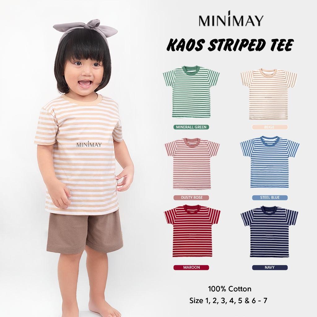 MINIMAY Kaos Striped Tee