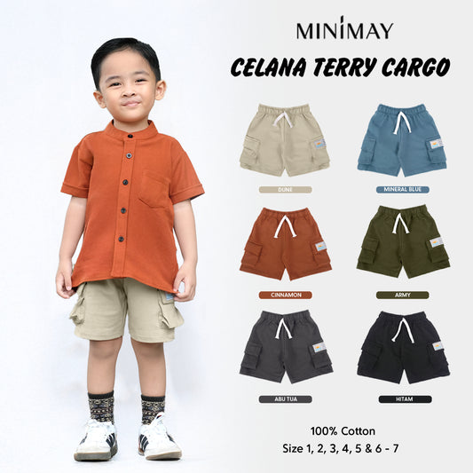 MINIMAY Celana Terry Cargo