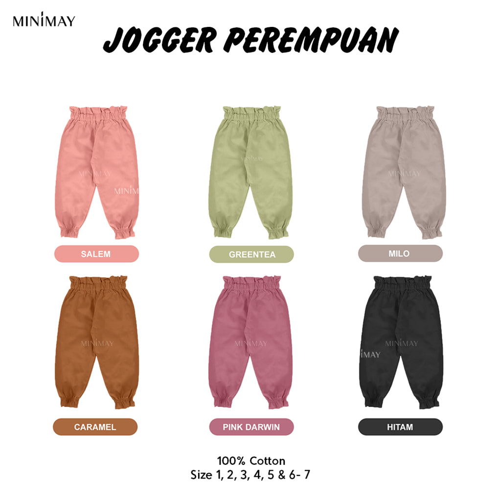 MINIMAY Celana Jogger Perempuan Candy