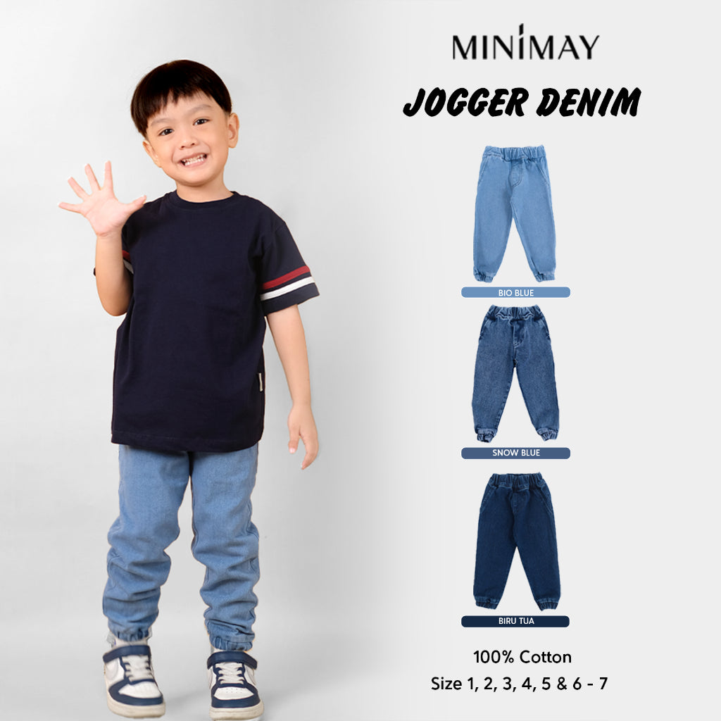MINIMAY Celana Jogger Denim