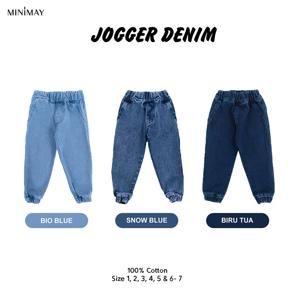 MINIMAY Celana Jogger Denim