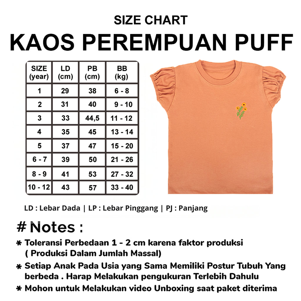 Kaos Puff Tee