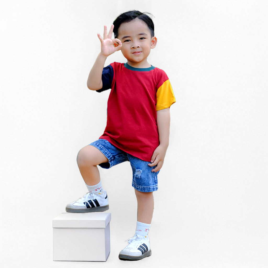 MINIMAY Kaos Colour Block