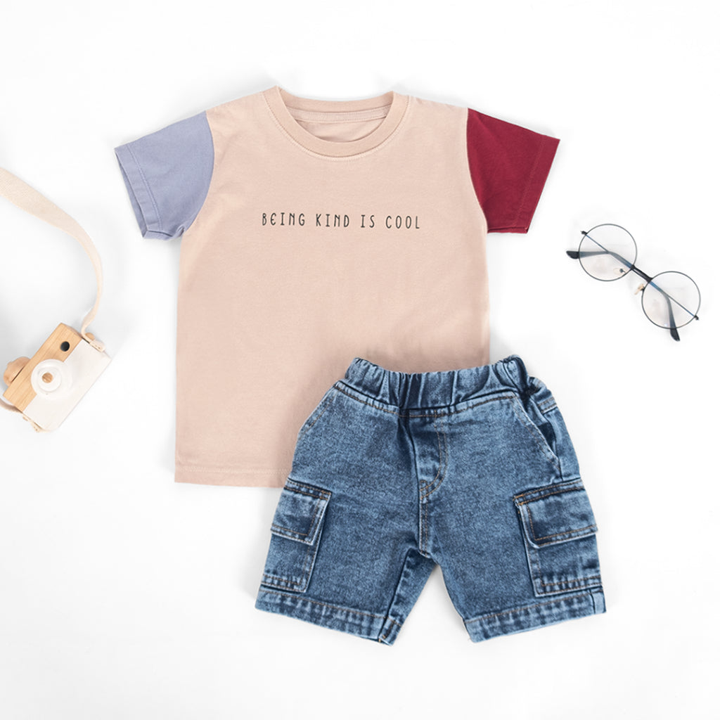 MINIMAY Celana Short Denim Cargo