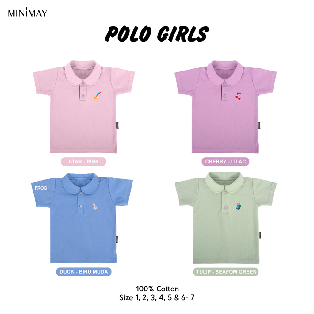 MINIMAY Polo Girls  Shirt