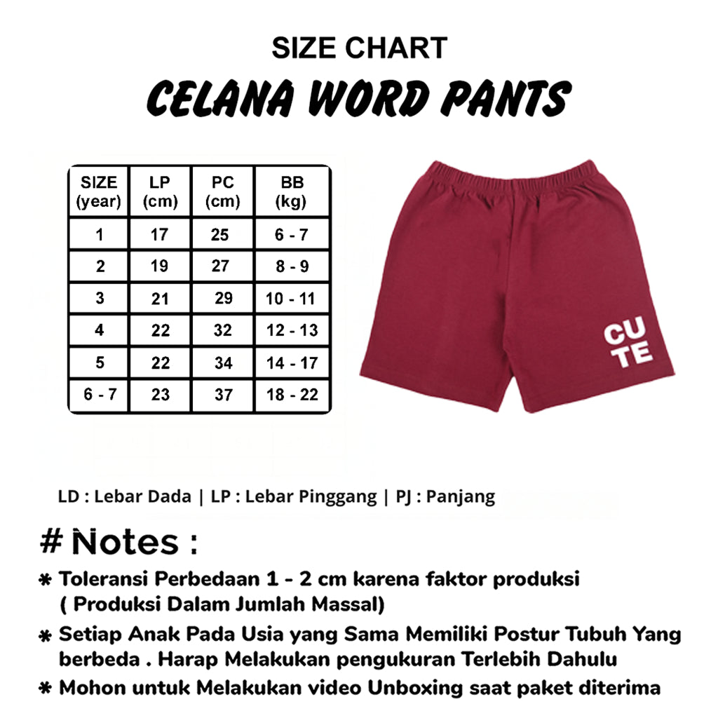 Word Pants