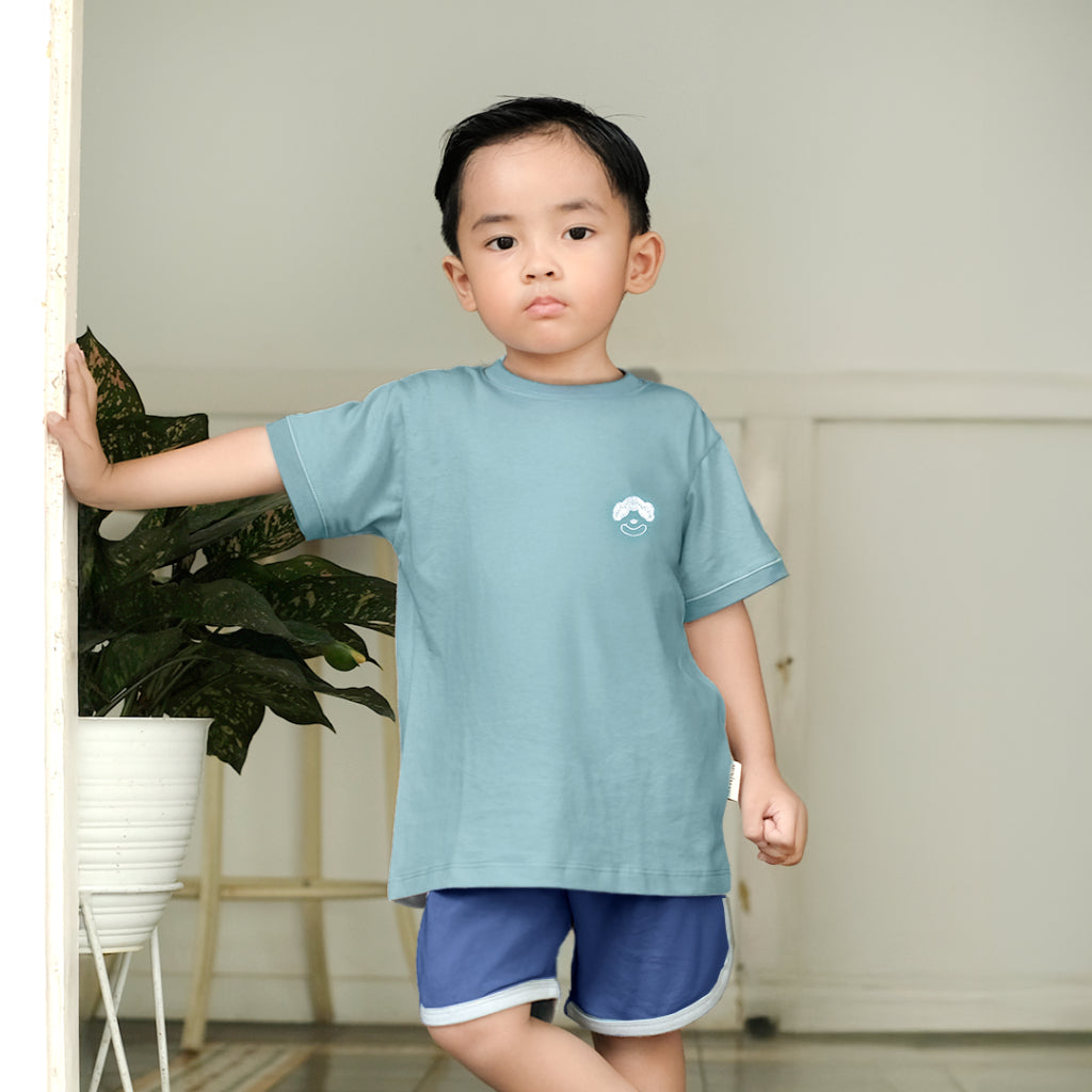 MINIMAY Celana Retro Anak White Line Retro
