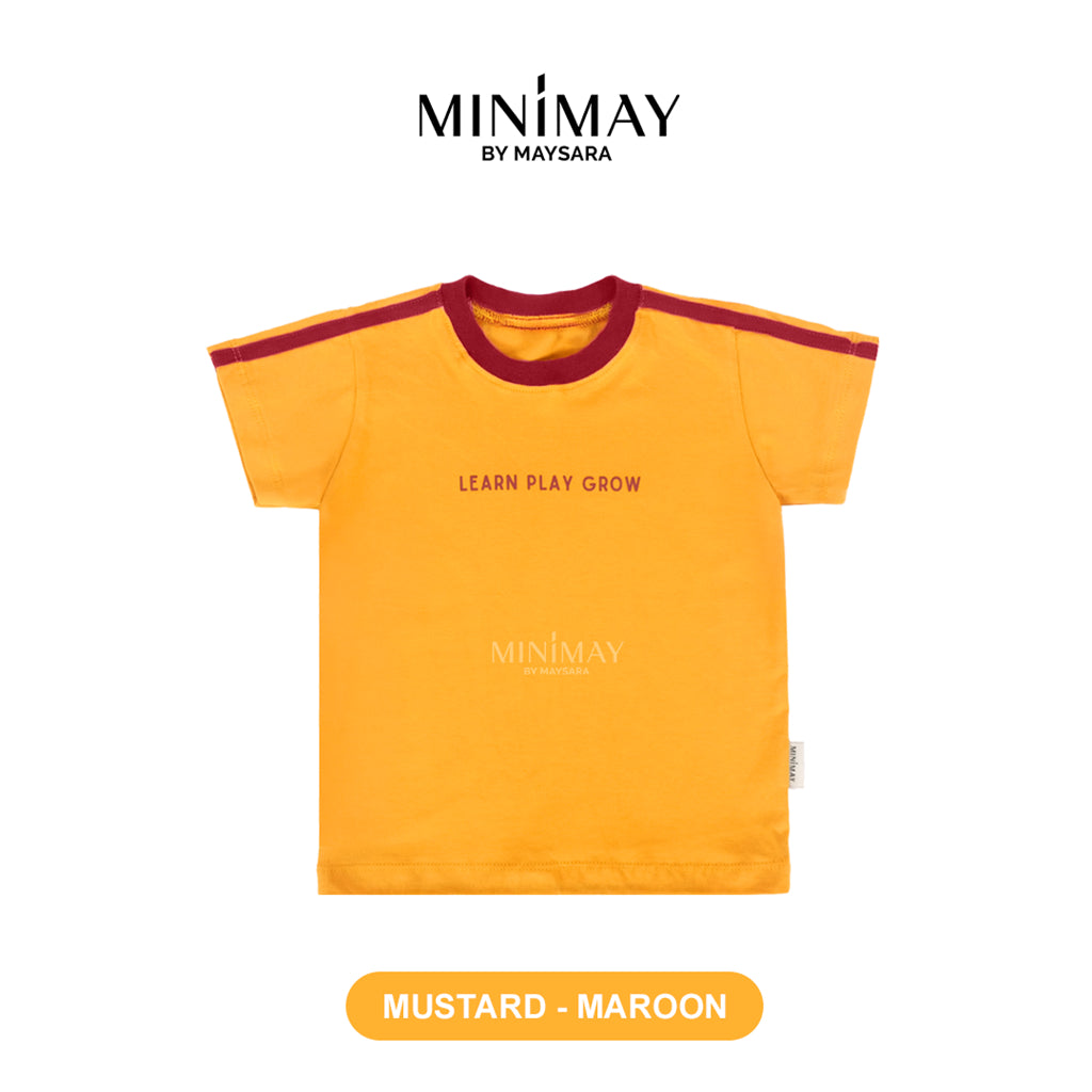 MINIMAY Kaos Sholuder Stripe