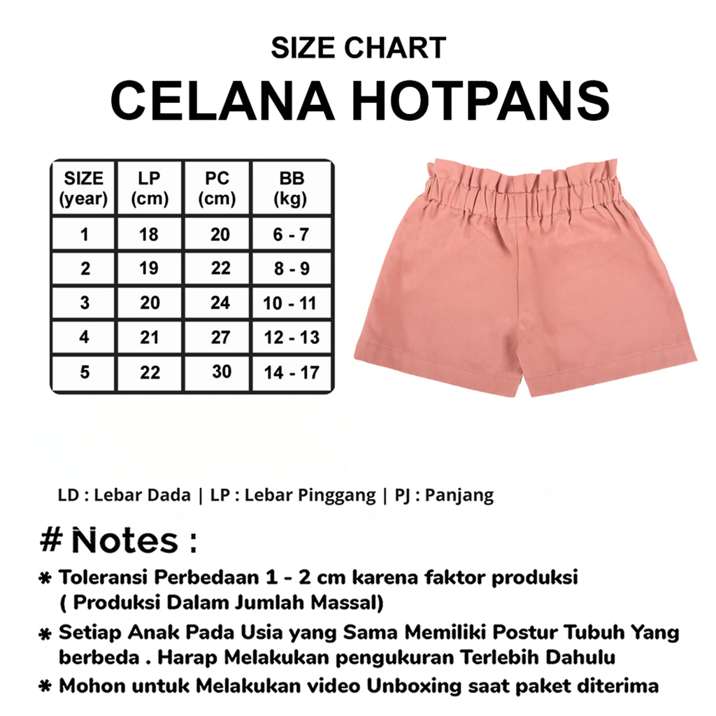 Celana Candy Hotpants