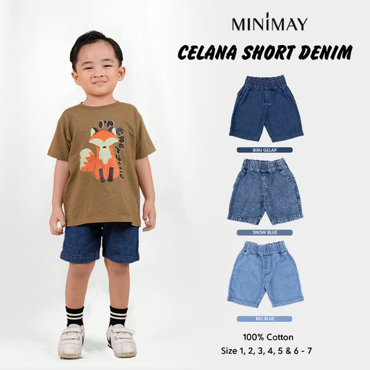 MINIMAY Celana Short Denim Anak