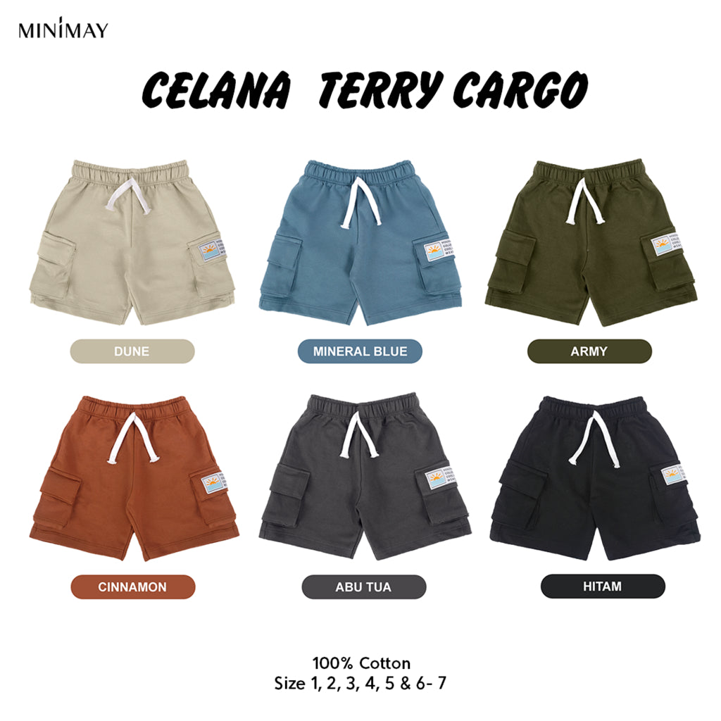 MINIMAY Celana Terry Cargo