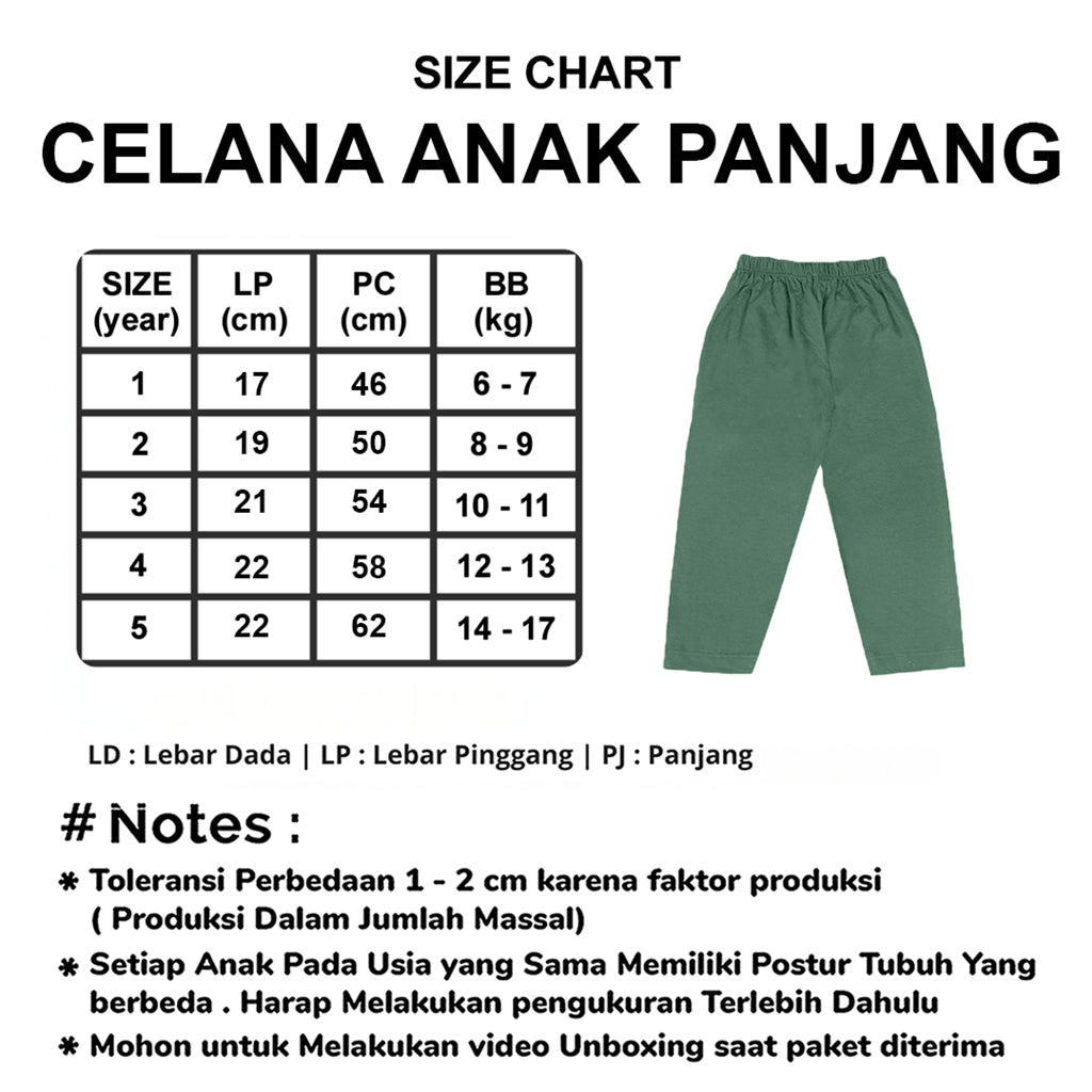 Celana Panjang Anak