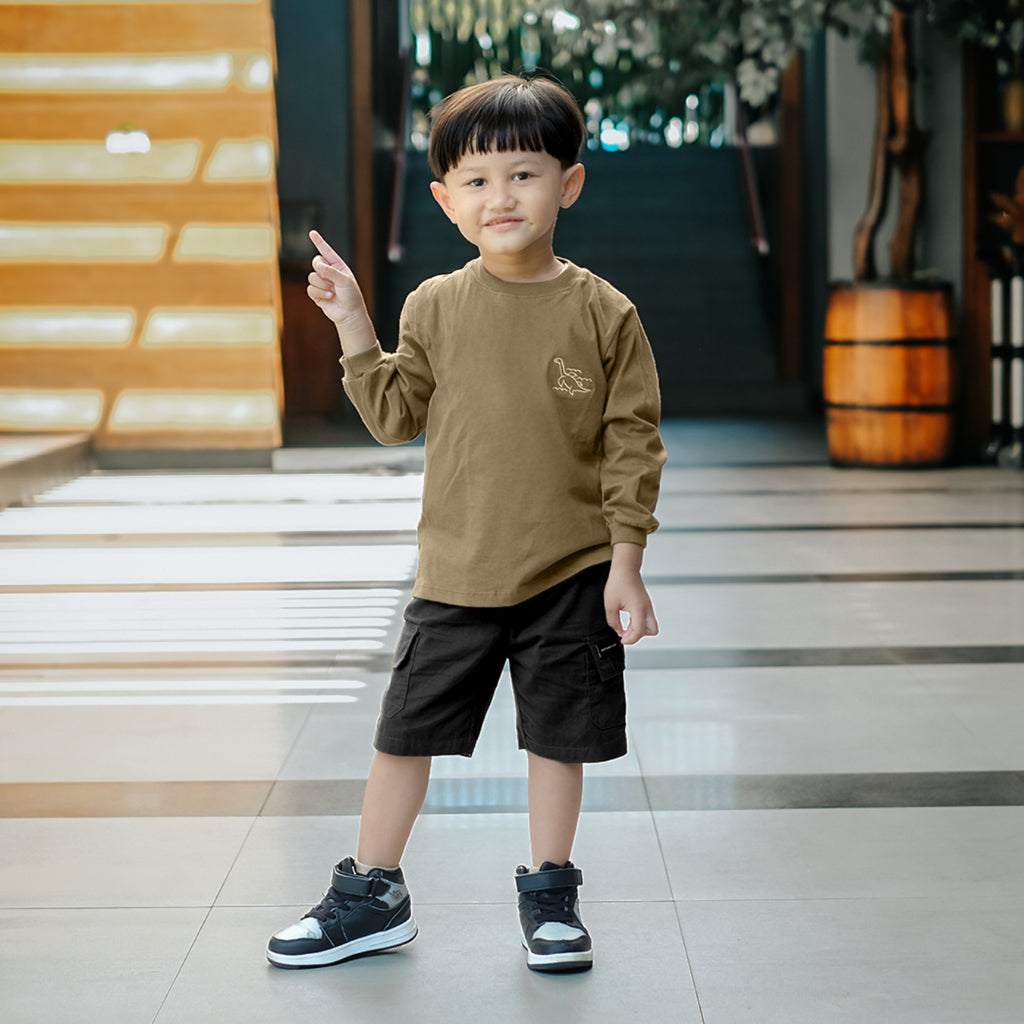 MINIMAY Kaos Lengan Panjang Dino