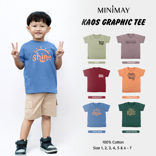 MINIMAY Kaos Graphic Tee