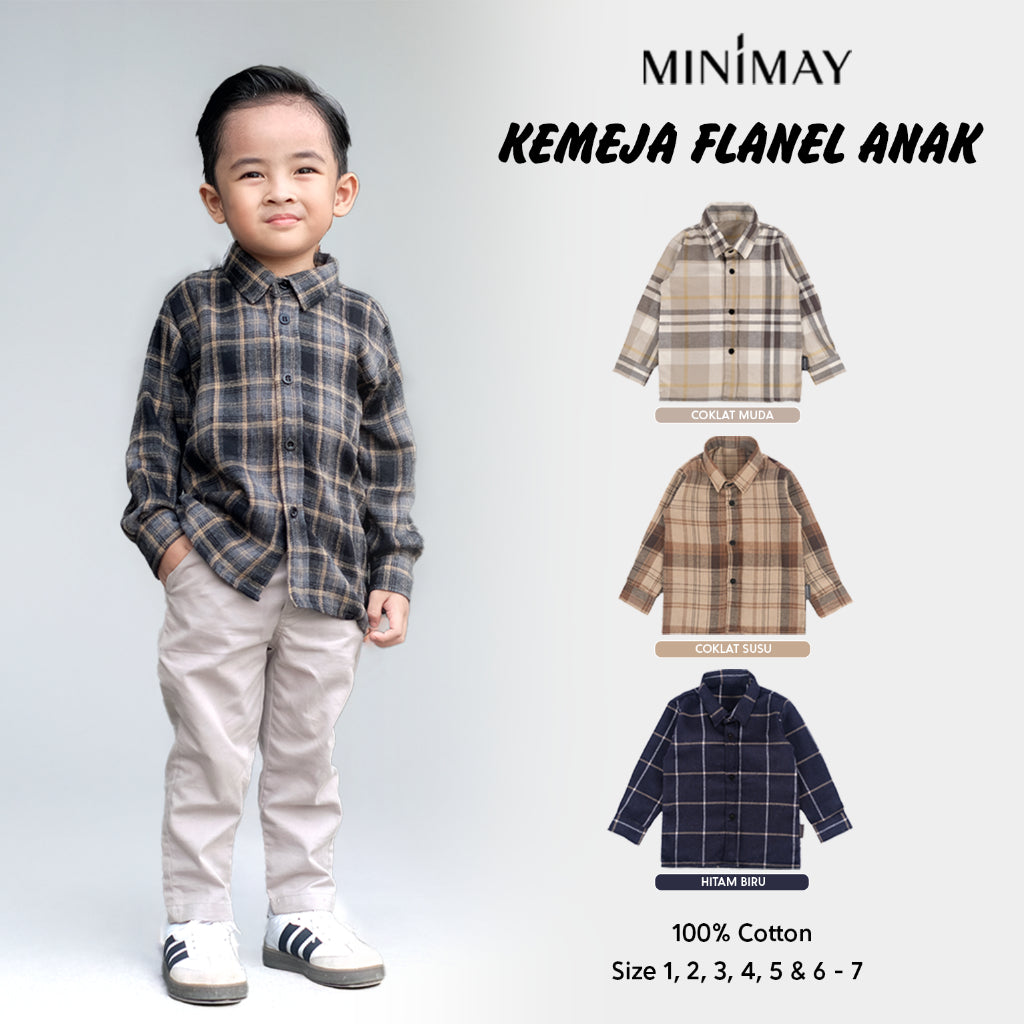 MINIMAY Kemeja Flanel Anak
