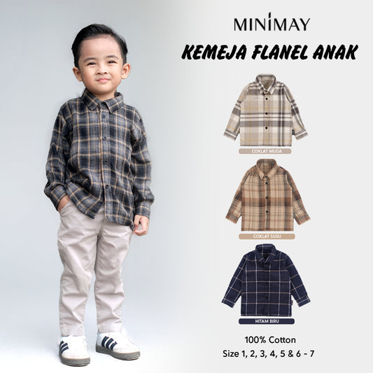 MINIMAY Kemeja Flanel Anak