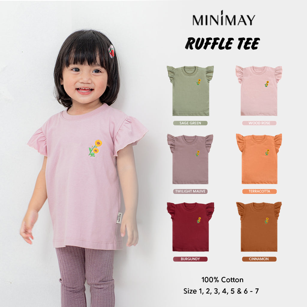 MINIMAY Kaos Ruffle Tee Vol2