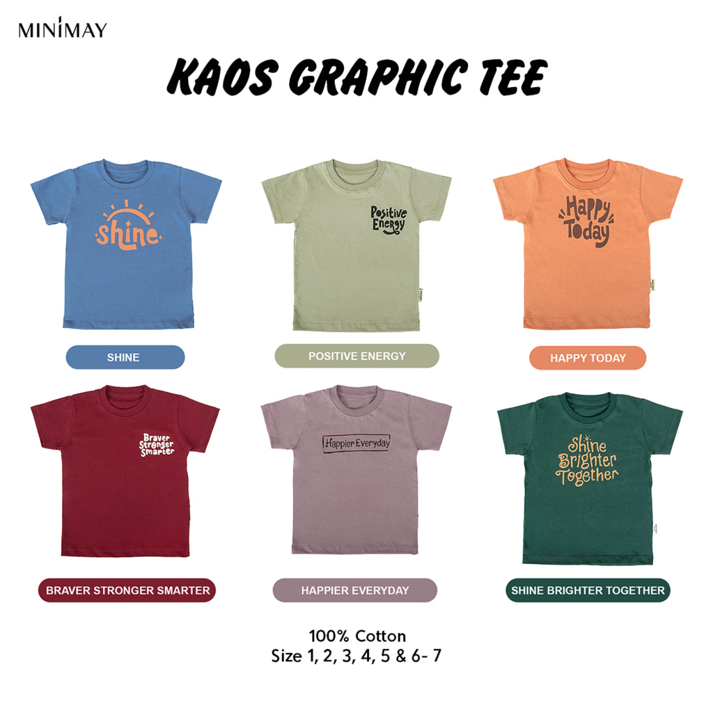 MINIMAY Kaos Graphic Tee