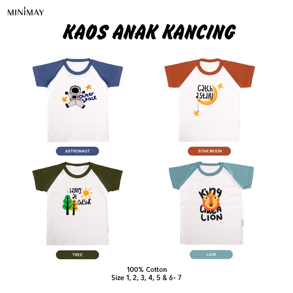 Kaos Raglan Graphic