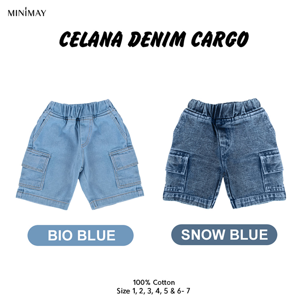 MINIMAY Celana Short Denim Cargo