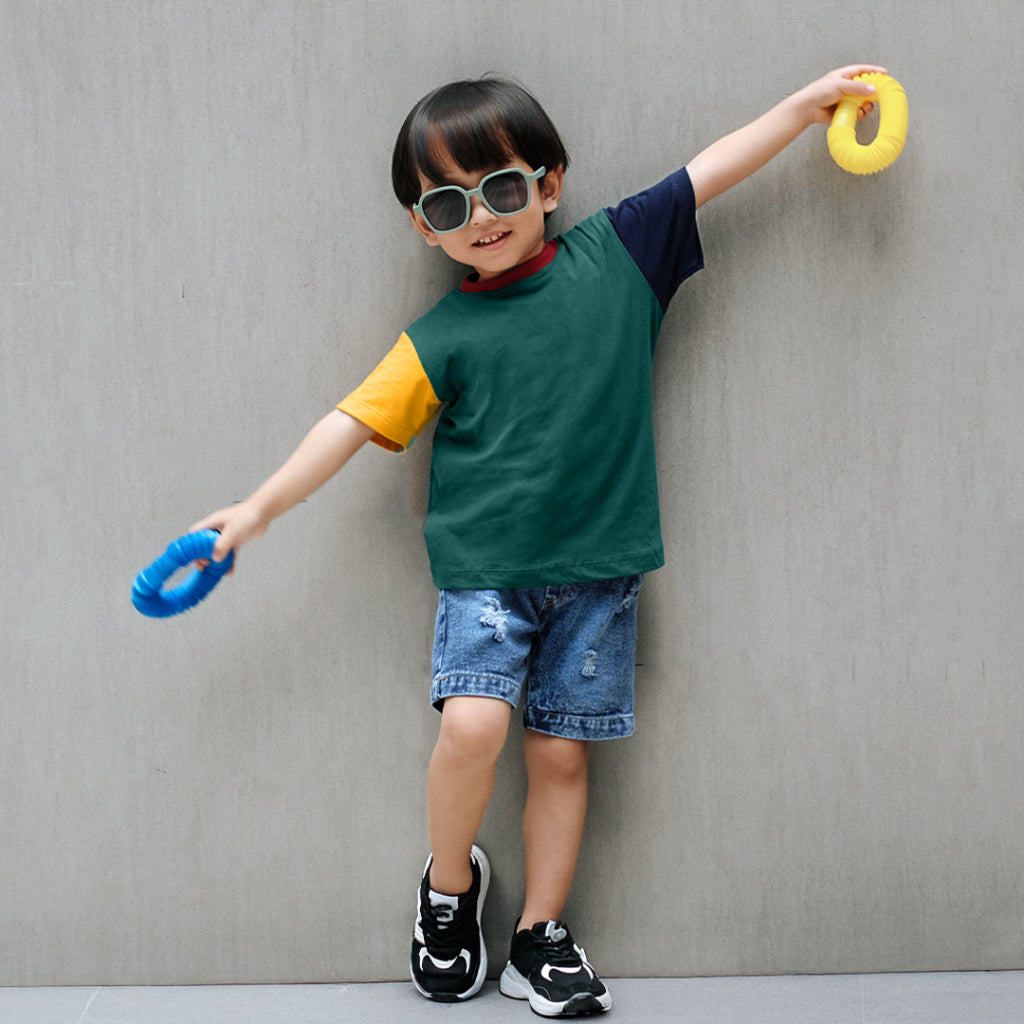 MINIMAY Celana Short Denim Sobek