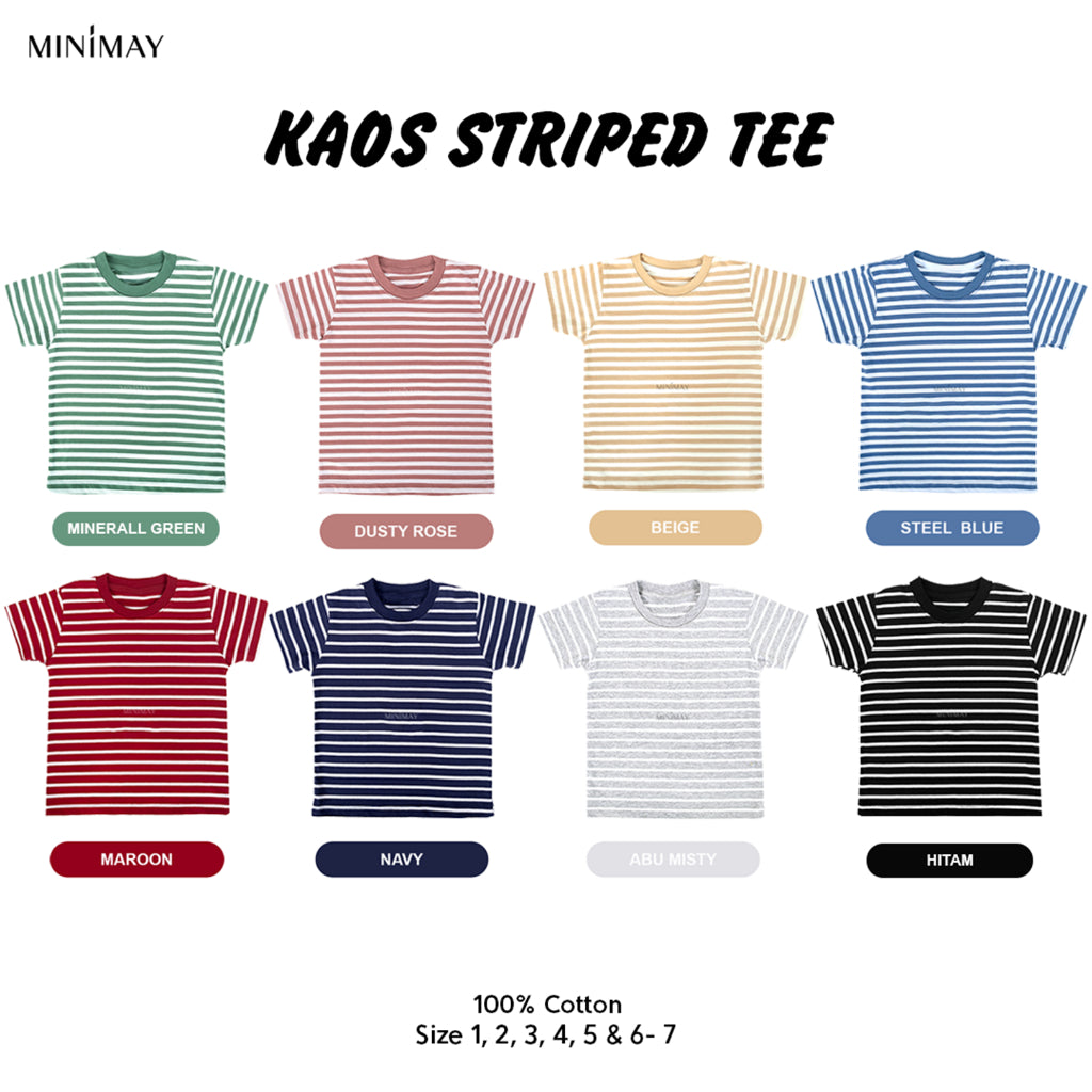 MINIMAY Kaos Striped Tee