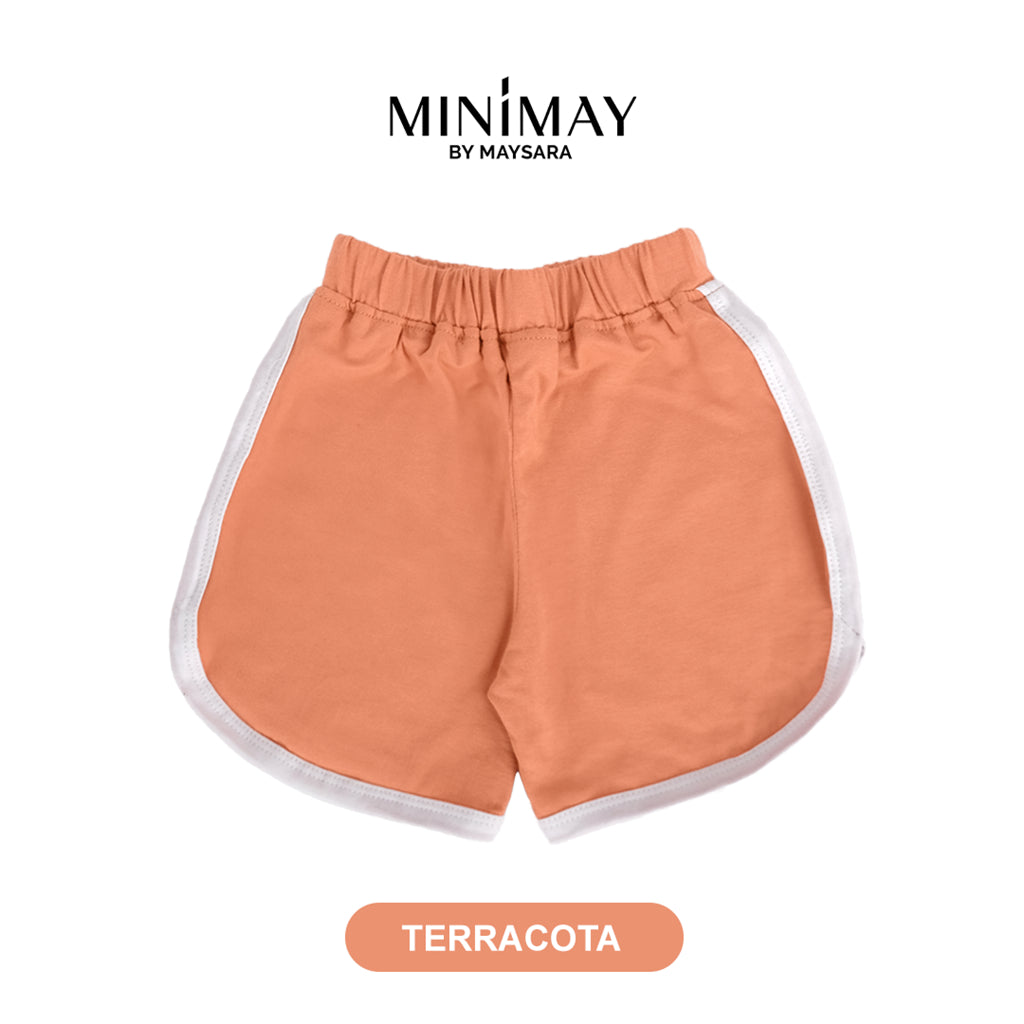 MINIMAY Celana Retro Anak White Line Retro