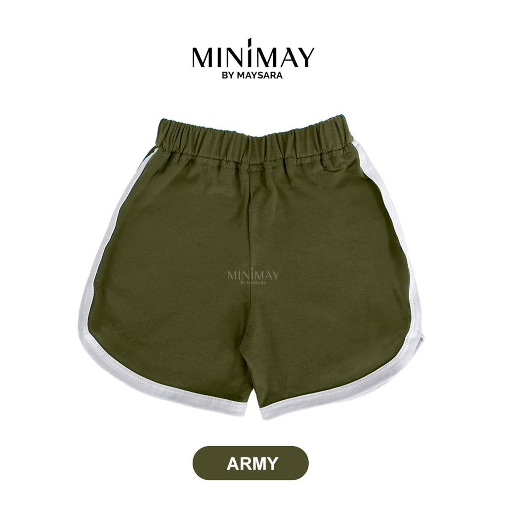 MINIMAY Celana Retro Anak White Line Retro