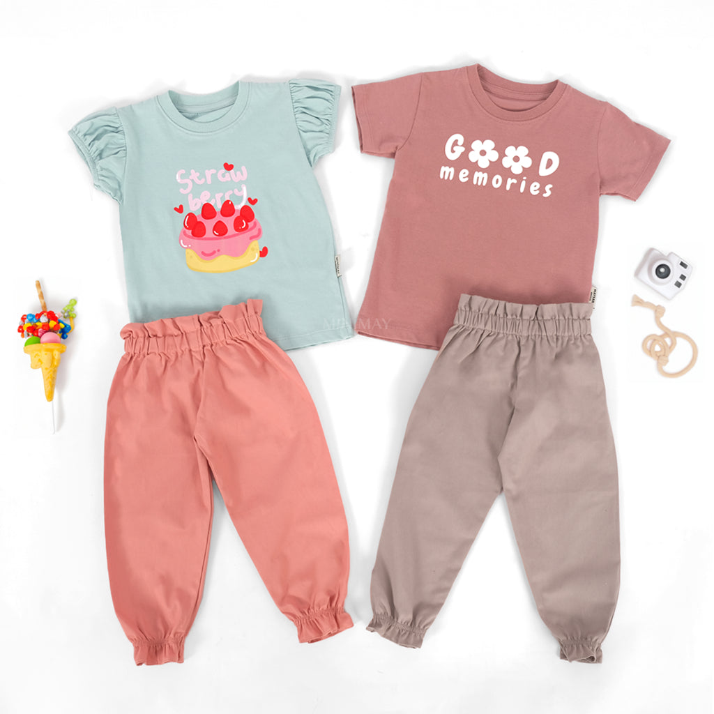MINIMAY Celana Jogger Perempuan Candy