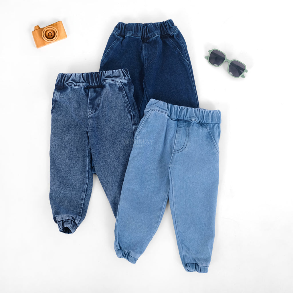 MINIMAY Celana Jogger Denim