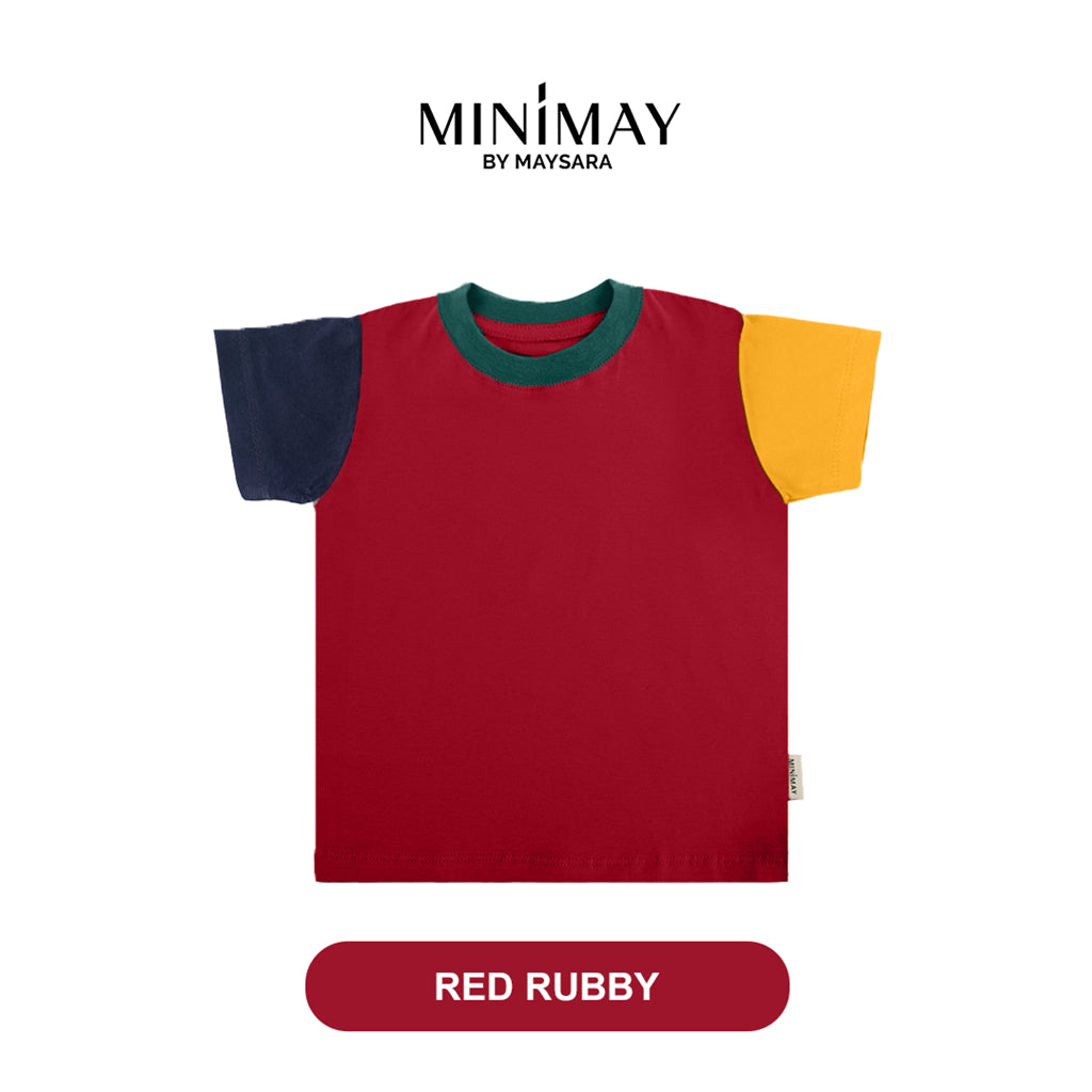 MINIMAY Kaos Colour Block