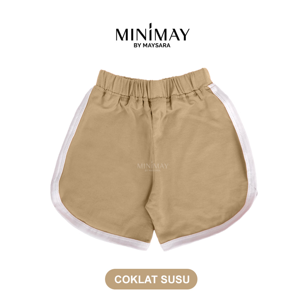MINIMAY Celana Retro Anak White Line Retro