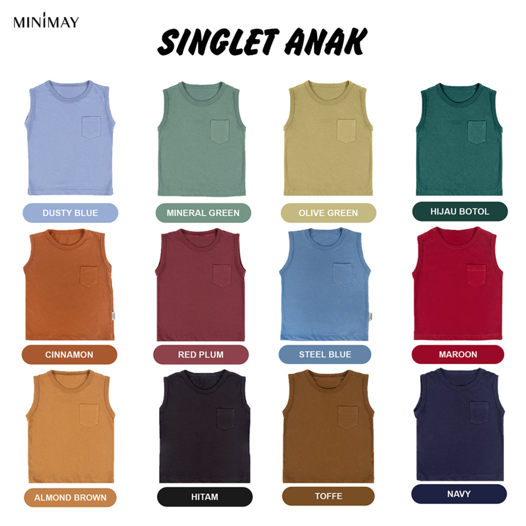 MINIMAY Kaos Singlet Anak