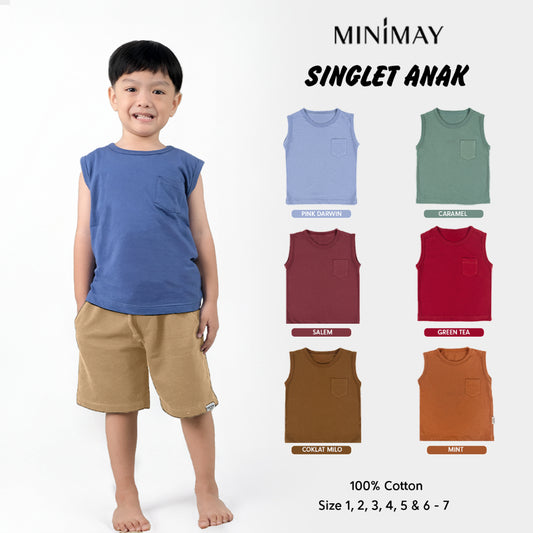 MINIMAY Kaos Singlet Anak