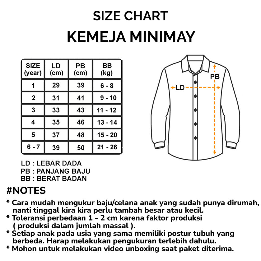 Kemeja Flanel Anak