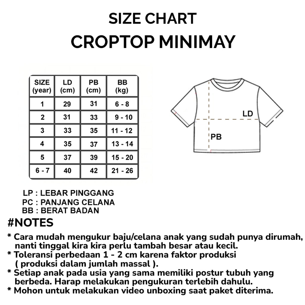 MINIMAY Crop Top
