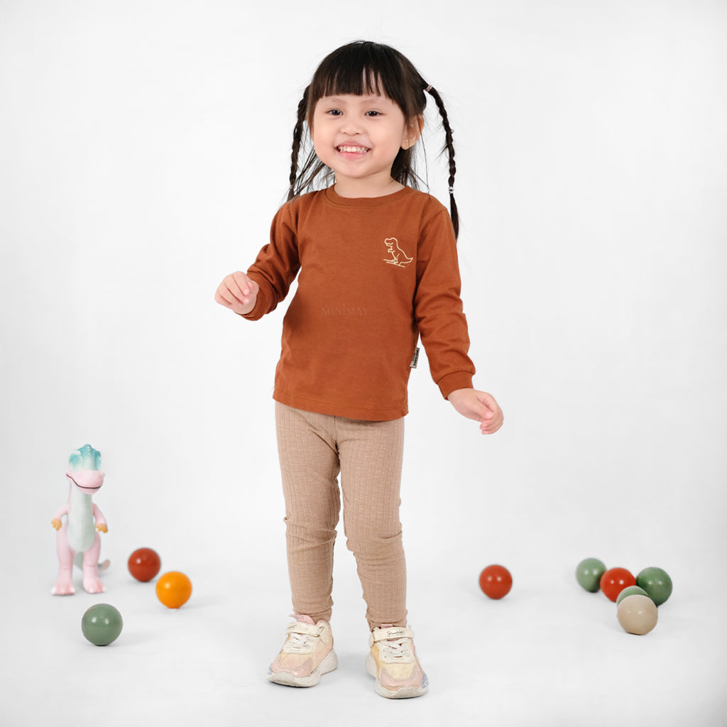 MINIMAY Kaos Lengan Panjang Dino